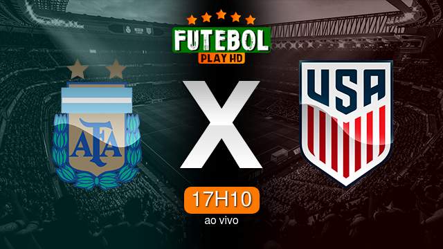 Assistir Argentina x Estados Unidos ao vivo HD 10/09/2022 Grátis