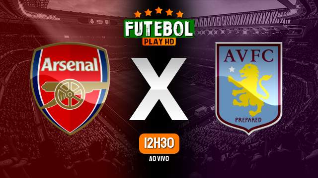 Assistir Arsenal x Aston Villa ao vivo online 14/04/2024 HD