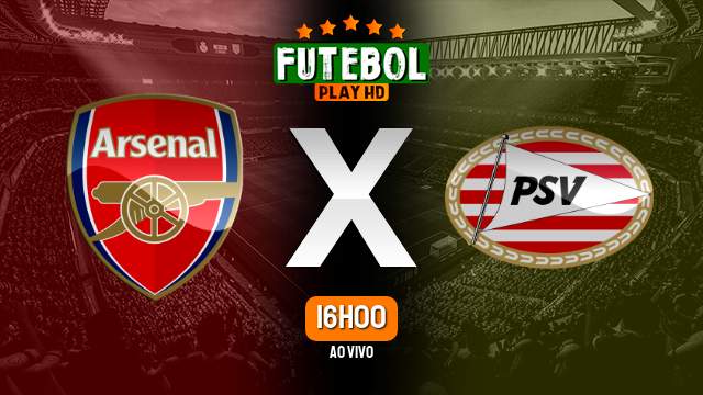Assistir Arsenal x PSV ao vivo Grátis HD 20/09/2023