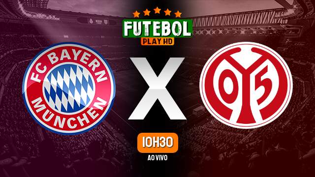 Assistir Bayern de Munique x Mainz 05 ao vivo Grátis HD 29/10/2022
