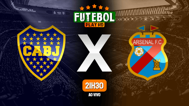 Assistir Boca Juniors x Arsenal de Sarandí ao vivo online 02/04/2022 HD
