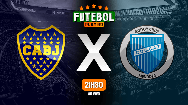 Assistir Boca Juniors x Godoy Cruz ao vivo online HD 23/02/2020