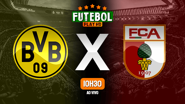 Assistir Borussia Dortmund x Augsburg ao vivo 02/10/2021 HD