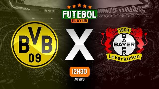 Assistir Borussia Dortmund x Bayer Leverkusen ao vivo Grátis HD 21/04/2024