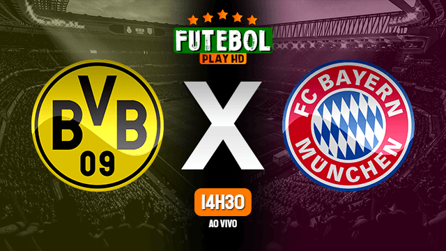 Assistir Borussia Dortmund x Bayern de Munique ao vivo 17/08/2021 HD