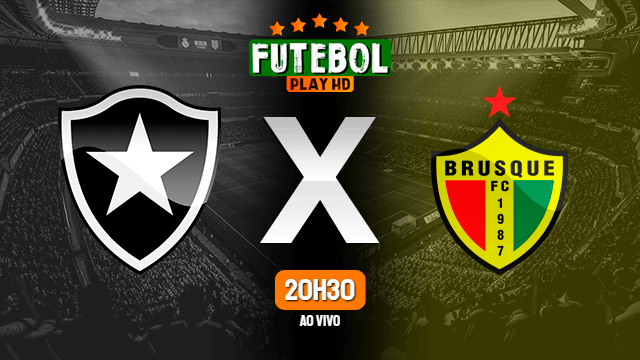 Assistir Botafogo x Brusque ao vivo HD 20/10/2021 Grátis