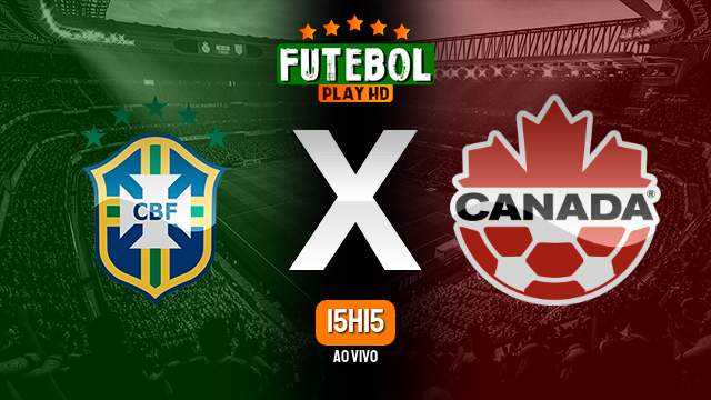 Assistir Brasil x Canadá ao vivo 15/11/2022 HD