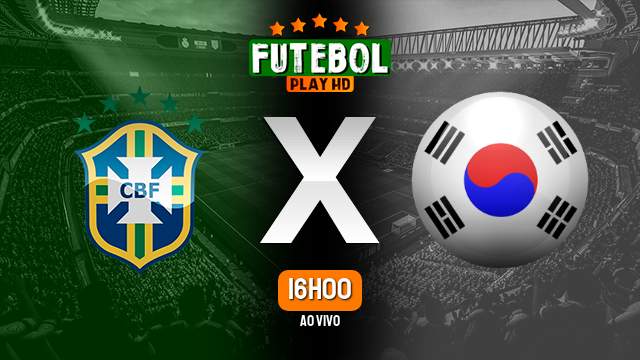 Assistir Brasil x Coreia do Sul ao vivo 05/12/2022 HD