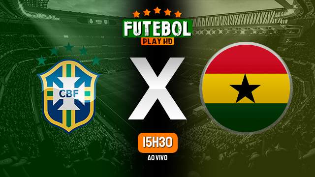 Assistir Brasil x Gana ao vivo 23/09/2022 HD