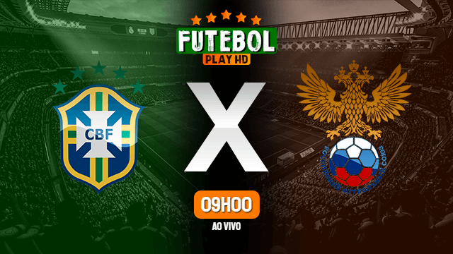 Assistir Brasil x Rússia ao vivo Grátis HD 04/08/2021