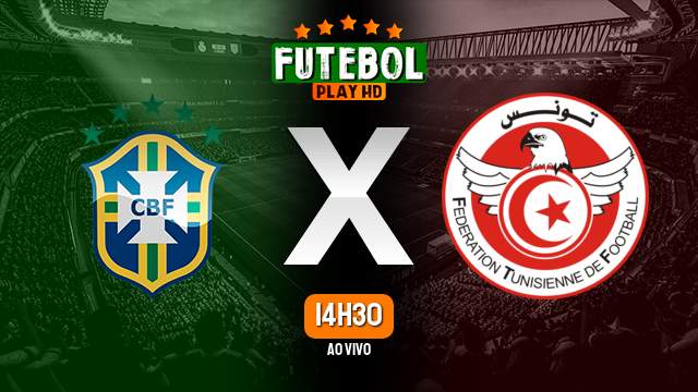 Assistir Brasil x Tunísia ao vivo 31/05/2023 HD online