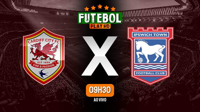 Assistir Cardiff City x Ipswich Town ao vivo Grátis HD 09/03/2024