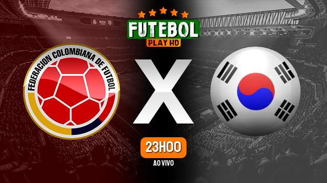 Assistir Colômbia x Coreia do Sul ao vivo HD 24/07/2023 Grátis