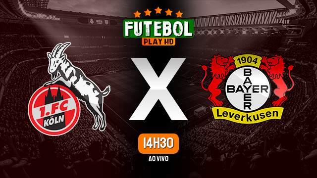 Assistir Colônia x Bayer Leverkusen ao vivo HD 09/11/2022 Grátis