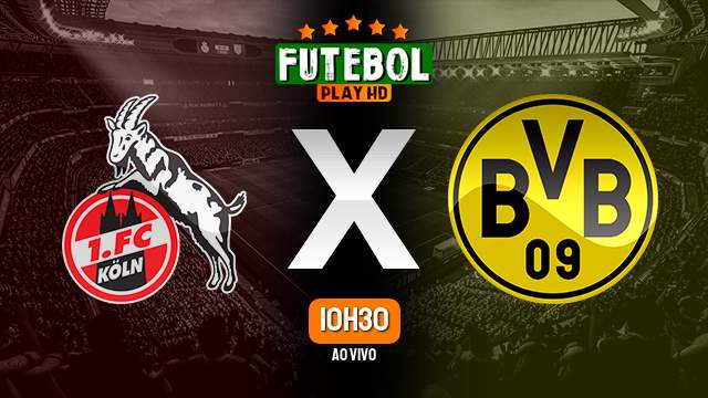 Assistir Colônia x Borussia Dortmund ao vivo Grátis HD 01/10/2022