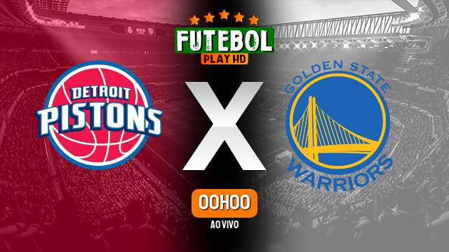 Assistir Detroit Pistons x Golden State Warriors ao vivo 04/01/2023 HD