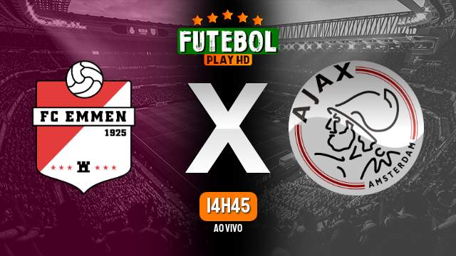 Assistir FC Emmen x Ajax ao vivo online 12/11/2022 HD