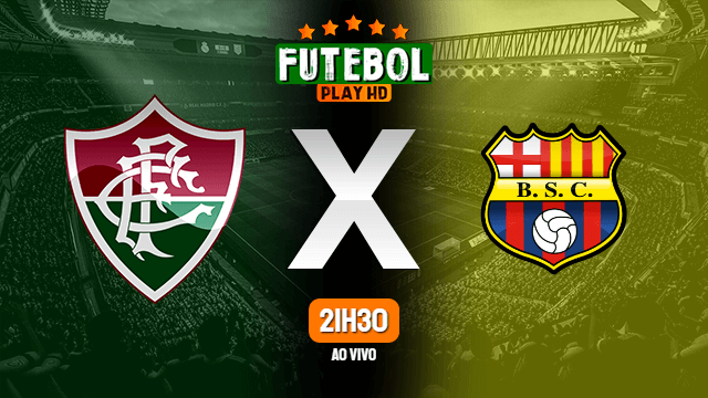 Assistir Fluminense x Barcelona-EQU ao vivo HD 12/08/2021 Grátis