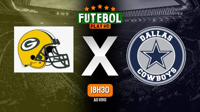 Assistir Green Bay Packers x Dallas Cowboys ao vivo HD 13/11/2022 NFL