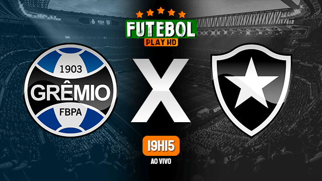 Assistir Grêmio x Botafogo ao vivo online 14/10/2020 HD