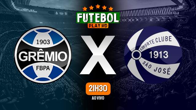 Assistir Grêmio x São José ao vivo 24/01/2024 HD online