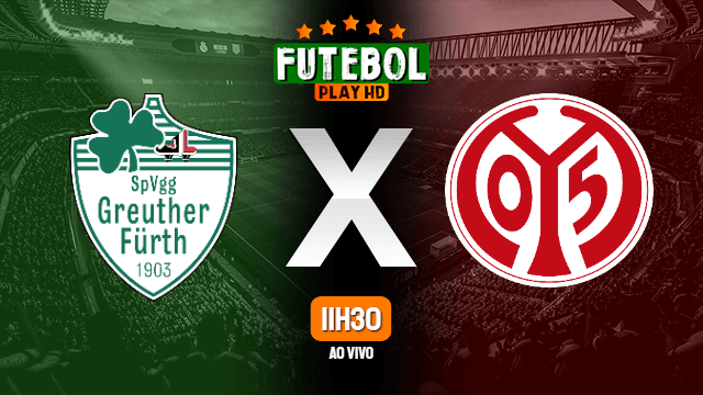 Assistir Greuther Furth x Mainz 05 ao vivo 22/01/2022 HD