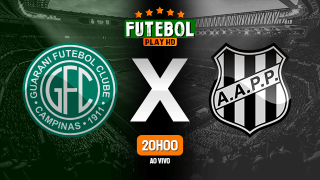 Assistir Guarani FC x Ponte Preta ao vivo online HD 16/03/2020