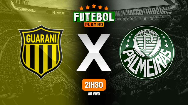 Assistir Guarani-PAR x Palmeiras ao vivo 23/09/2020 HD