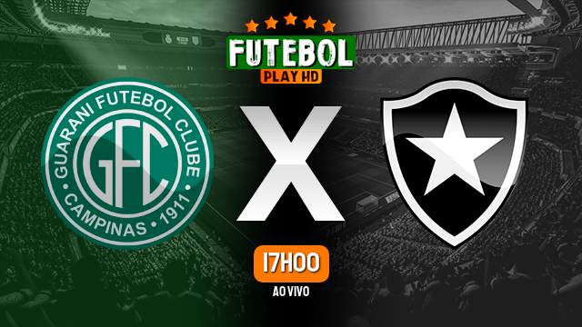 Assistir Guarani x Botafogo ao vivo online 11/05/2024 HD
