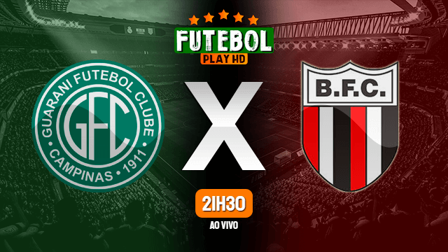 Assistir Guarani x Botafogo-SP ao vivo Grátis HD 20/11/2020