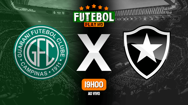 Assistir Guarani x Botafogo ao vivo 18/08/2021 HD