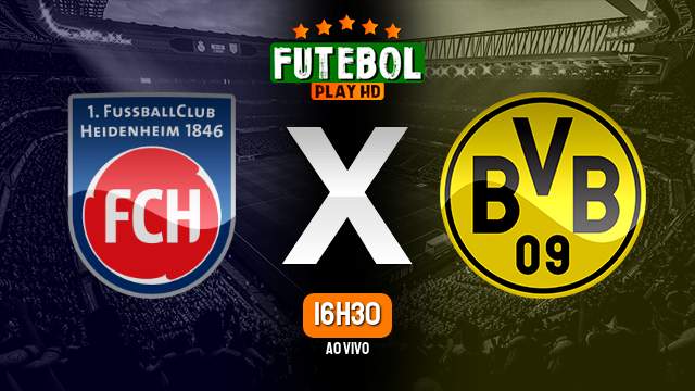 Assistir Heidenheim x Borussia Dortmund ao vivo online 02/02/2024 HD