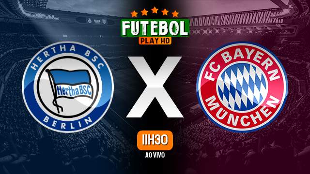 Assistir Hertha Berlin x Bayern de Munique ao vivo online 05/11/2022 HD
