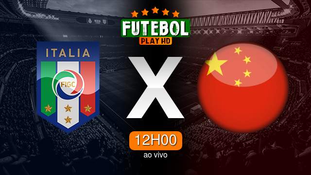 Assistir Itália x China ao vivo 11/10/2022 HD