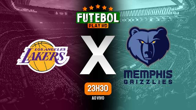 Assistir Los Angeles Lakers x Memphis Grizzlies ao vivo Grátis HD 28/04/2023