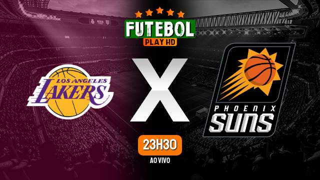 Assistir Los Angeles Lakers x Phoenix Suns ao vivo 07/04/2023 HD online
