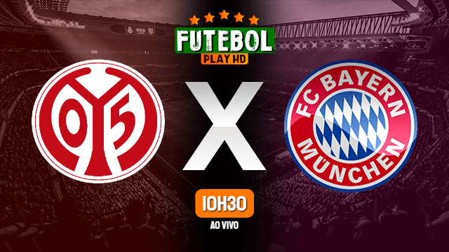 Assistir Mainz 05 x Bayern de Munique ao vivo online 24/04/2021 HD