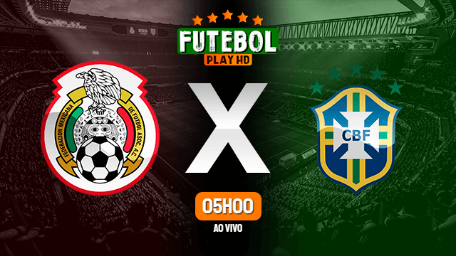 Assistir México x Brasil ao vivo Grátis HD 03/08/2021