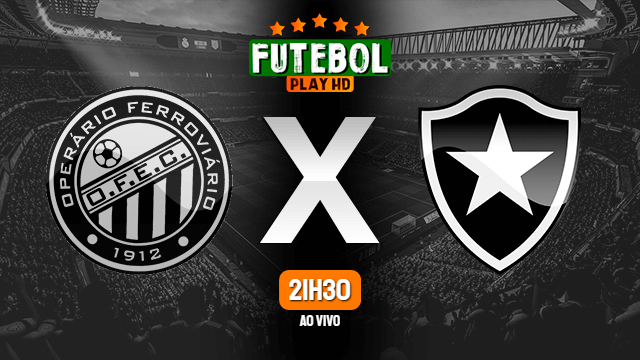 Assistir Operário-PR x Botafogo ao vivo 12/08/2021 HD