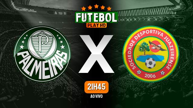 Assistir Palmeiras x Juazeirense ao vivo online 14/01/2023 HD