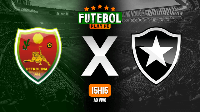 Assistir Petrolina x Botafogo ao vivo 06/01/2022 HD online