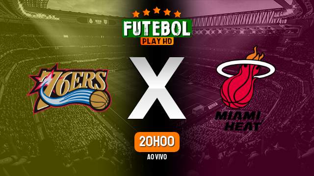 Assistir Philadelphia 76ers x Miami Heat ao vivo online 17/04/2024 HD