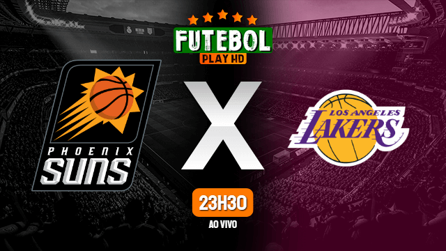 Assistir Phoenix Suns x Los Angeles Lakers ao vivo 25/05/2021 HD