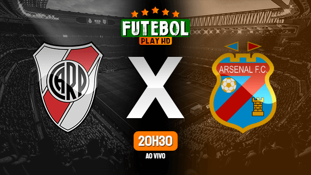 Assistir River Plate x Arsenal de Sarandí ao vivo 19/09/2021 HD online