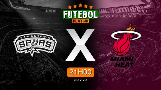 Assistir San Antonio Spurs x Miami Heat ao vivo Grátis HD 12/11/2023