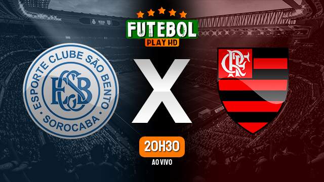 Assistir São Bento x Flamengo ao vivo Grátis HD 08/01/2024