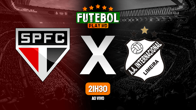 Assistir São Paulo x Inter de Limeira ao vivo online 17/02/2022 HD