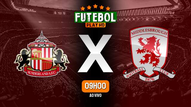 Assistir Sunderland x Middlesbrough ao vivo 22/01/2023 HD online
