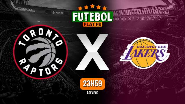 Assistir Toronto Raptors x Los Angeles Lakers ao vivo Grátis HD 10/03/2023