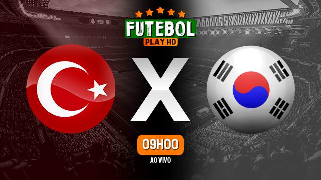 Assistir Turquia x Coreia do Sul ao vivo online 27/09/2022 HD